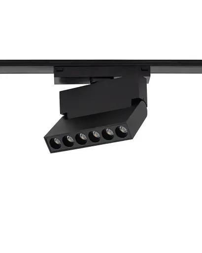 Магнитный трековый светильник Nowodvorski 11312 UT-LVM Focus Out LED 1x6W 3000K 500Lm IP20 черный - фото 3