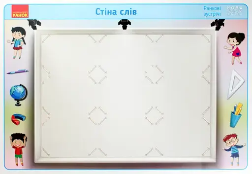 Ранкові зустрічі. Стіна слів. Комплект плакатів. 1-4 класи - фото 3