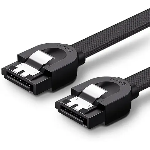 Кабель Ugreen US217 Sata 3 Data Cable 0.5 м чорний (30796)