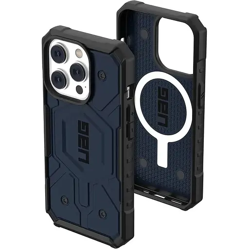 Оригинальный противоударный чехол UAG Pathfinder MagSafe для iPhone 14 Pro (6.1") Mallard 114054115555
