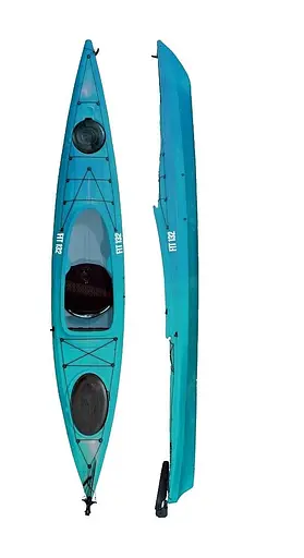 Каяк Tahe Fit 132 Pe Rudder Skeg Turquoise (1053-107669)