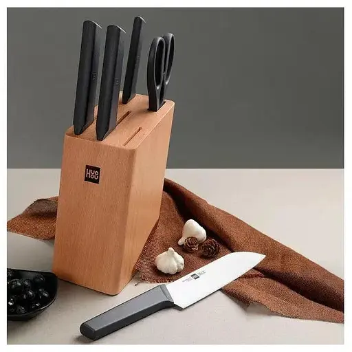 Набір кухонних ножів Huo Hou HU0057 6 предметів  - фото 3