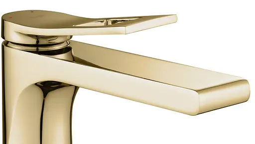 Смеситель для умывальника Rea Soul низкий gold REA-B9999 Золотой - фото 2