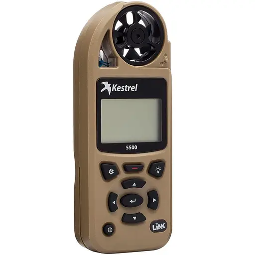 Метеостанція Kestrel 5500 LiNK Tan з Bluetooth та флюгером (0855LVTAN) - фото 2