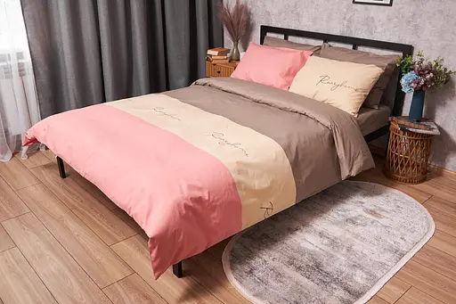 Пододеяльник Moon&Star Бязь Gold Люкс Honeydew King Size 220x240 см - фото 1