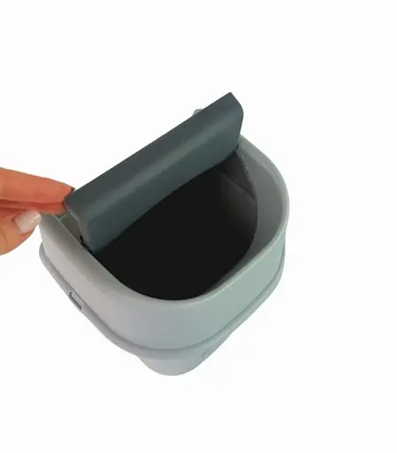 Контейнер для муcора Motek 6 л Серый (СPY-113)  - фото 4