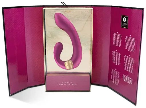 Вібратор Shunga Miyo Intimate 18.5 см малиновий - фото 6
