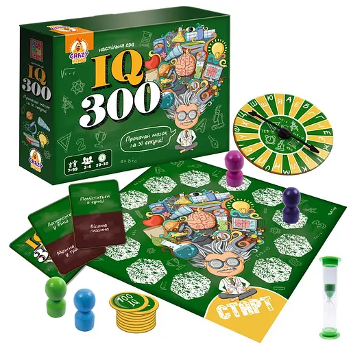 Гра настольная развлекательная Vladi Toys, IQ300, VT8055-46