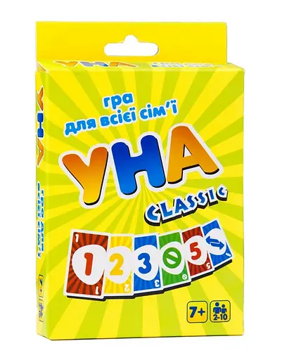 Настольная карточная игра "УНА classic" 7015 Strateg (4820175998805) - фото 1