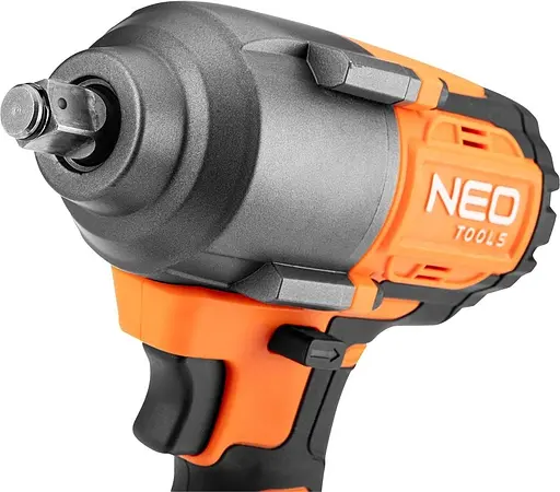 Гайковерт ударный Neo Tools Energy+ 18В бесщеточный 2400 об/мин 850 Нм 1/2" 3 скорости 1.8 кг без АКБ и ЗП - фото 8