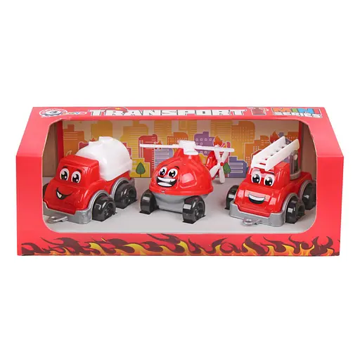 Гральний набір транспорту "Пожежні" ТехнОк 6153TXK - фото 2