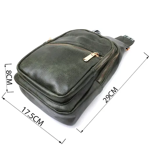 Женская сумка Vintage с одной лямкой через плечо из экокожи 17.5х29х8 см sum0026953 - фото 3