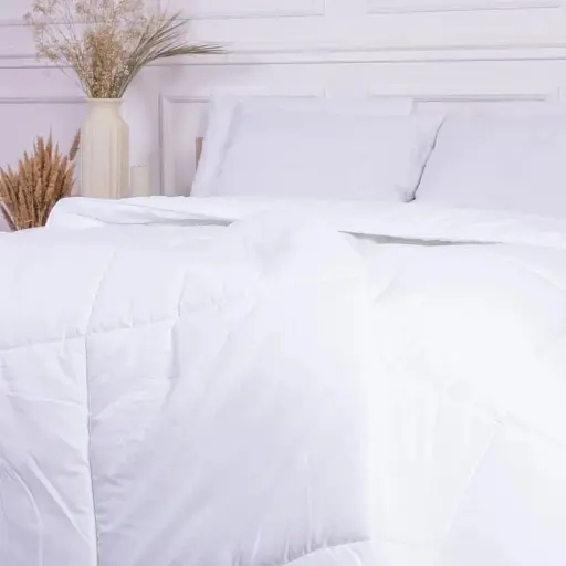 Набор MirSon антиаллергенный №9596 Bianco EcoSilk деми одеяло 140х205 см + подушка белый (2200010807103) - фото 3
