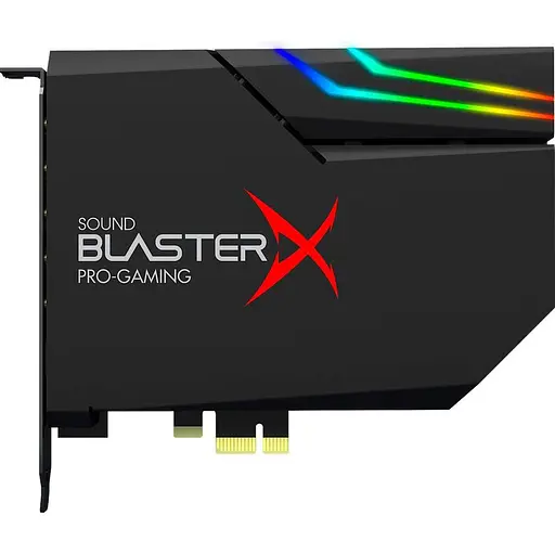 Звуковая карта Creative Sound Blaster X AE-5 Plus 5.1 PCI-E 70SB174000003 внутренняя (104688) - фото 2