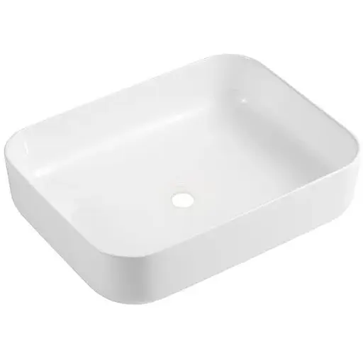 Умивальник Omnires Corona 385x50 white CORONA500BP, Білий - фото 1