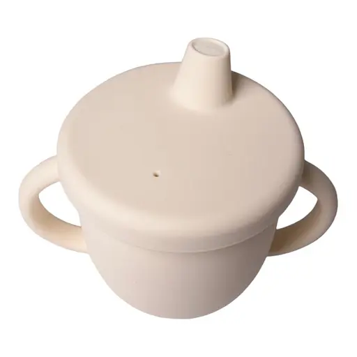 Поильник силиконовый непроливайка oldbro 150ml milk - фото 1