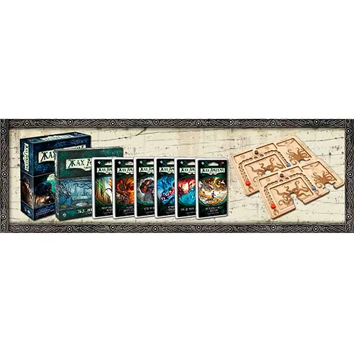 Настільна гра Ігромаг Жах Аркгема. Карткова гра + Повний цикл Спадщина Данвіча + 2 планшети (ігронайзери) у подарунок! (укр.) (AHC01+7) - фото 1