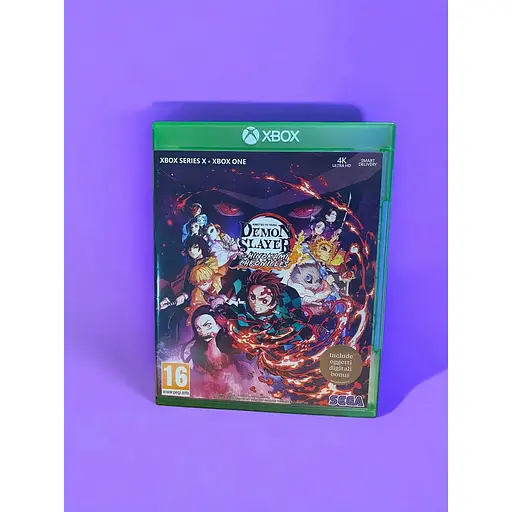 Ліцензійний диск на Xbox Series\One ліцензія Demon Slayer: Kimetsu no Yaiba - The Hinokami Chronicles