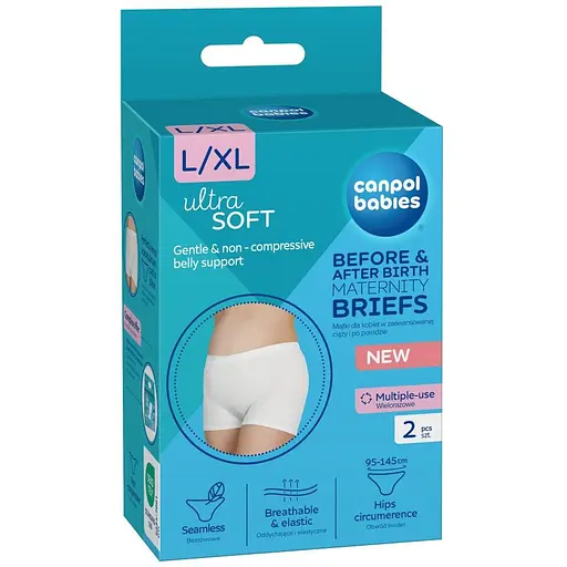 Уцінка. Трусики післяпологові та для вагітних Canpol babies L/XL 2 шт. (16/001) - фото 2