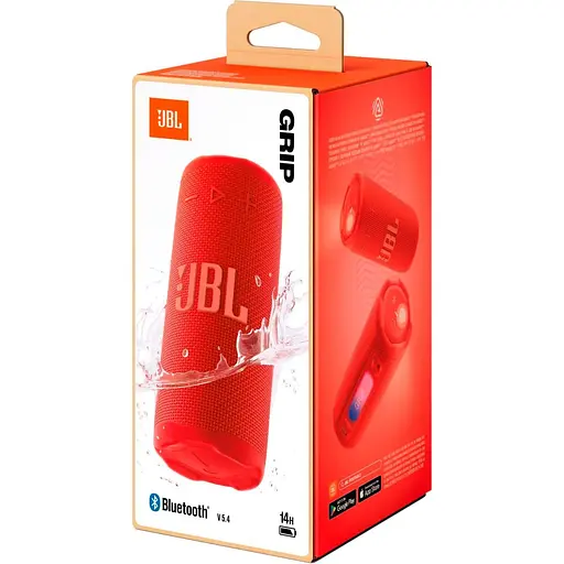 Портативна акустика JBL GRIP Red (JBLGRIPRED) - фото 8