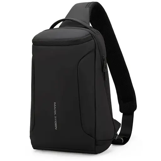 Рюкзак Mark Ryden на одно плечо Mini X-Ray MR7069 с отделением для планшета Черный - фото 1