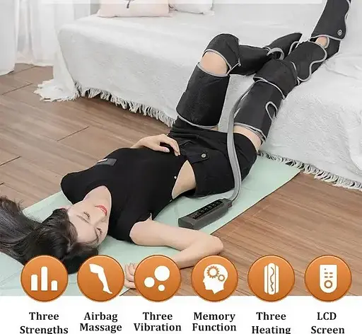 Универсальный массажер для ног Benbo FE-7208 с вибрацией и прогревом - фото 5