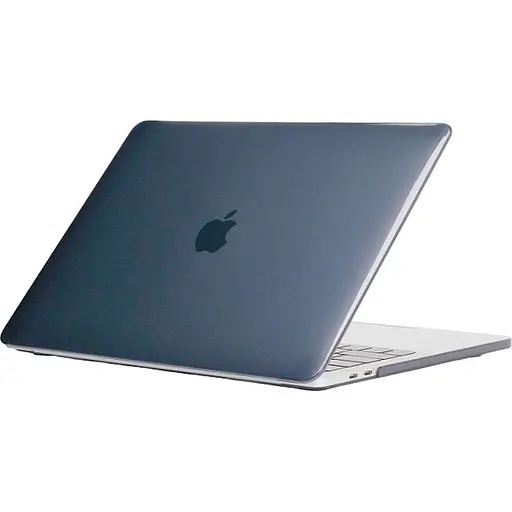 Пластиковая накладка (верх и низ) Hardshell Case для Apple MacBook Air 15.3" M2 A2941 2023 Crystal Black [98198]