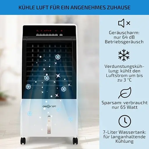 Охладитель воздуха OneConcept CTR-1 4-в-1 (10029740) - фото 5