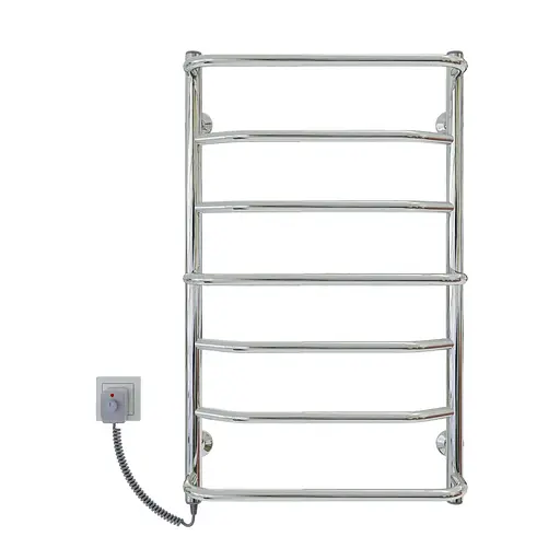 Электрический полотенцесушитель Kosser Микс 800x500/7 ЕL рег. ДМ07EL, Хром, Левое - фото 2