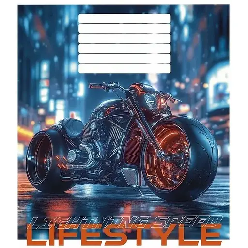 Зошит учнівський "Art of being" Star 096-3512K 96 аркушів Різнокольоровий - фото 1