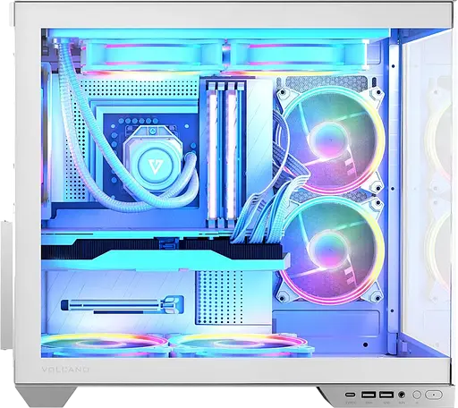 Корпус Modecom VOLCANO PANORAMA APEX ARGB 5F White (AT-PANORAMA-5F-ARGB-20-00)