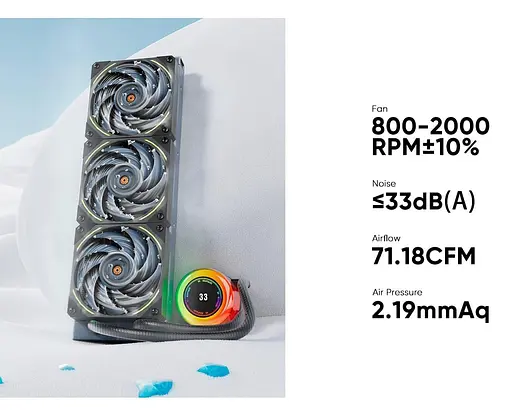 СВО 1stPlayer CC-360 Black (CC-360-BK) - фото 9