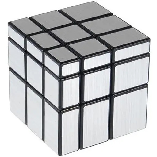 Кубик Ю-Джи Дзеркальний срібний (YJ Mirror Cube silver) (YJ8321) - фото 1