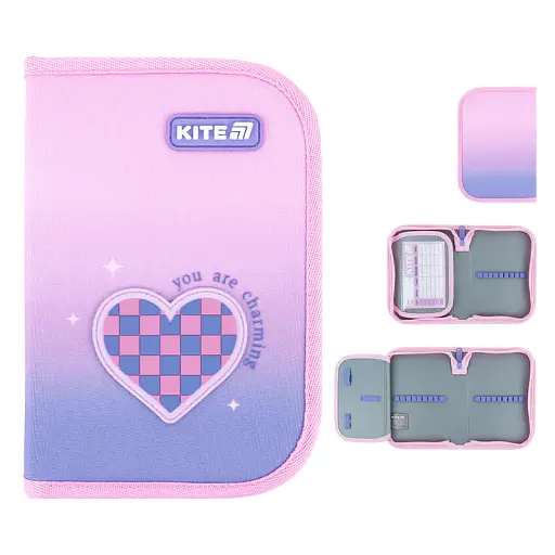 Пенал без наполнения Kite Charming (K26-621-1) - фото 3