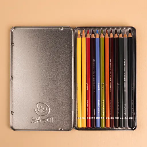 Набор цветных карандашей 99IDEAS "Color Expert" 12 цв., Outdoor Set, металл. коробка, 99CE-12OUT - фото 5