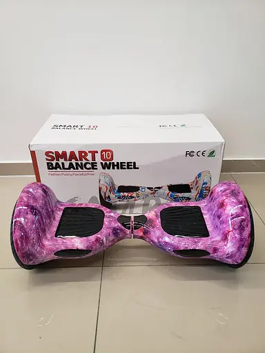 Гіроборд Smart Balance Wheel 10 Рожевий космос - фото 7