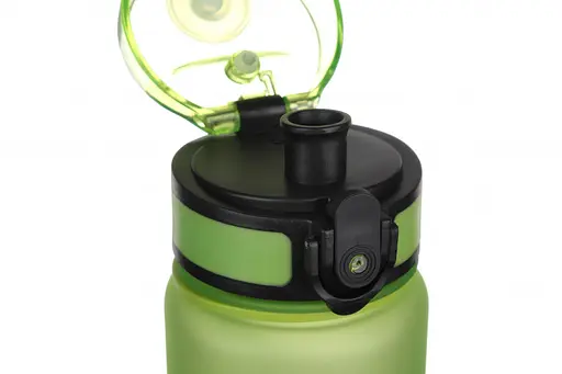 Пляшка для води спортивна Laprida Soft-touch 650 мл салатова (67-3813) - фото 3