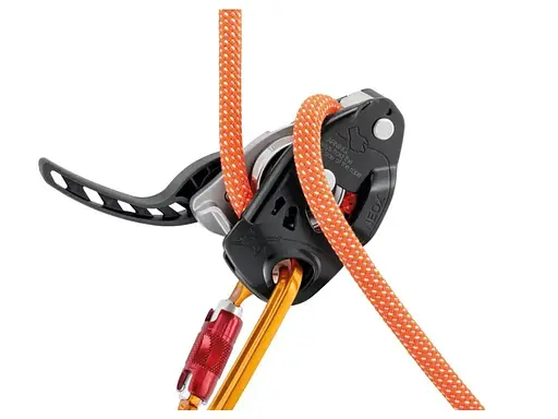 Спусковий пристрій Petzl Neox 24 Black (1052-D016AA02) - фото 3