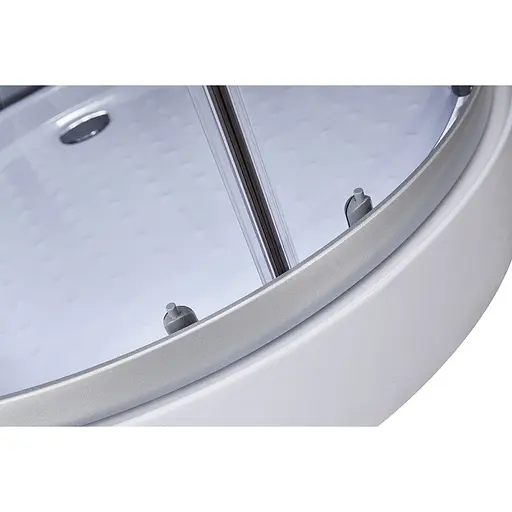 Душевой бокс Lidz Tani SB90x90.SAT.LOW.GR, Хром матовый, тонированный, хром матовый - фото 5