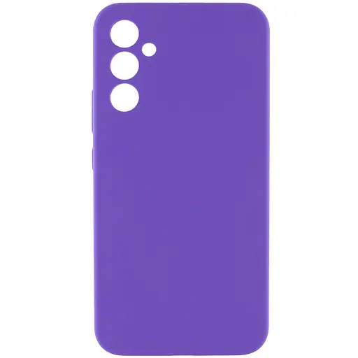 Чехол Lakshmi Silicone Cover Full Camera AAA для Samsung Galaxy S24+ Фиолетовый/Amethyst