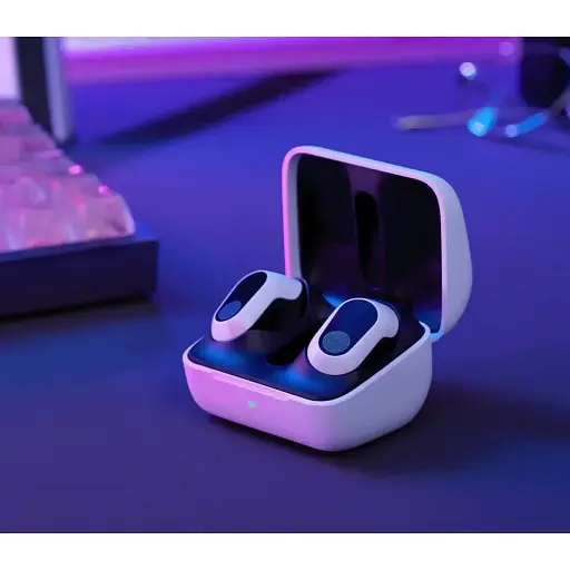 Наушники игровые Sony TWS Inzone Buds BT 5.3 ANC IPX4 LC3 Mic белые - фото 4