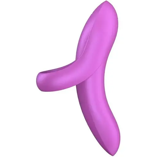 Вібратор на палець Satisfyer Bold Lover Dark Pink, гнучкий - фото 2