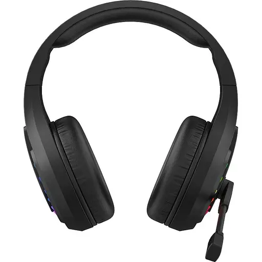 Игровая гарнитура Bloody GR230 з LED пидсвичуванням, чорний колир, Bluetooth v5.2 + 2.4GHz + 3.5 Jack (GR230 (Black)) - фото 4