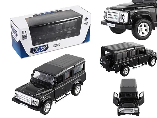 Автомодель LAND ROVER DEFENDER 110, чёрный, 250341