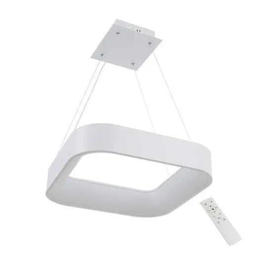 Світильник стельовий Brille підвісний з пультом BL-482S/2x28W LED RM WH