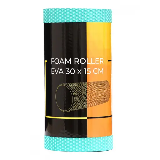 Массажный ролик Cornix EVA+ 30 x 15 см (валик, роллер) XR-0300 Mint - фото 5