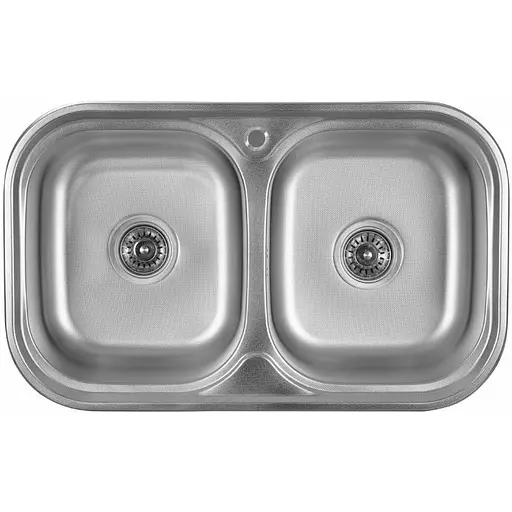 Кухонна мийка Platinum 7848 декор (SP000000534) - фото 1