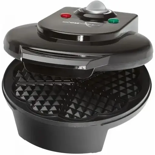 Вафельниця Clatronic WA 3491 Black 1200Вт з індикатором нагріву - фото 1