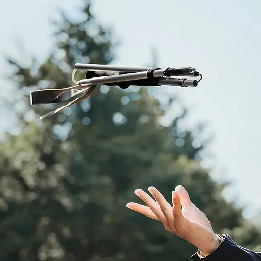 Трекінгова палиця Naturehike CNK2450DS016 110 см зелена - фото 11