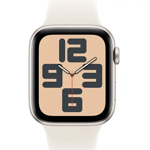 Смарт-годинник Apple Watch SE 2 2024 GPS 44mm Starlight Aluminium with Starlight Sport Band M/L MXEV3 - фото 1